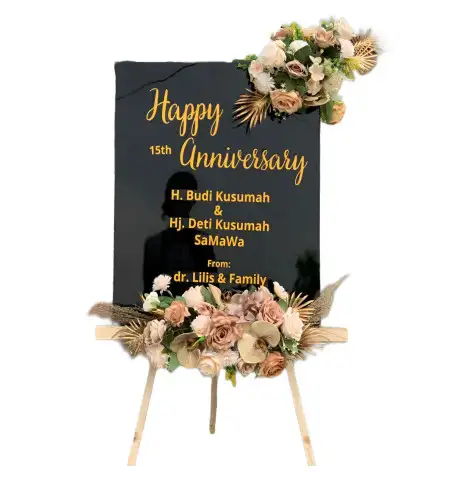 Papan Bunga Akrilik Sandai